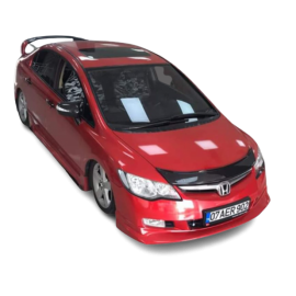 Honda Civic FD6 (2006 - 2009) Arası Typer Ön Ek (Plastik)
